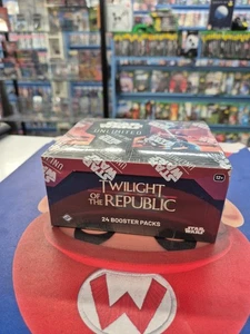 NEW Star Wars: Unlimited Twilight of the Republic Booster Display Box (24 Packs) - Foto 1 di 4