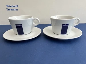 2 LAVAZZA COFFEE CUPS & SAUCERS - FAB CONDITION - Picture 1 of 6