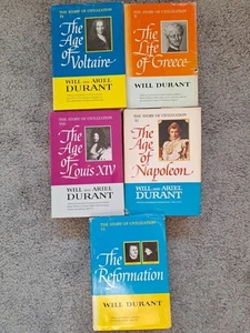 The Story of Civilization by Will Durant & Ariel Durant 5 Bücher - Picture 1 of 1