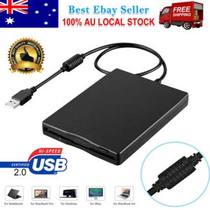 3.5 inch USB Mobile Floppy Disk Drive Portable 1.44MB External FDD Reader for PC - Picture 1 of 12