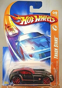 2008 Hot Wheels #109 Track Stars 9/12 CHRYSLER FIREPOWER CONCEPT Black w/Red10Sp - Picture 1 of 5