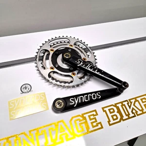 SYNCROS Revolution Crankset VINTAGE - Picture 1 of 24