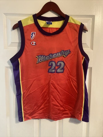 VINTAGE CHAMPION PHOENIX MERCURY #22 GILLOM JERSEY WOMEN'S LARGE WNBA Cover