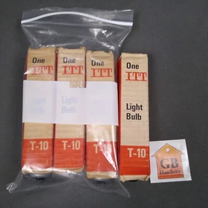 VTG (4 Pack) ITT T-10 light bulb - Picture 1 of 3