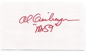 Al Geiberger Signed 3 x 5 Index Card Autographed Golf PGA Champion 1966 - Picture 1 of 2