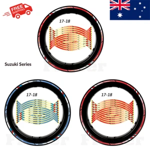 [Stock Take] Suzuki 17"/18" Wheel Sticker Motorcycle Rim Reflective Decal Tape - Bild 1 von 7