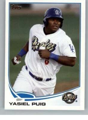 2013 Topps Pro Debut #35A Yasiel Puig (ref 133060) - Image 1 of 2
