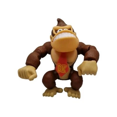 Donkey Kong Nintendo 7 inch Poseable Jakks Action Figure Super Mario - Image 1 of 4