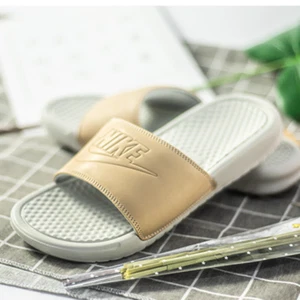 NIKE BENASSI JDI BP SIZE 4.5 EUR 38 (AO4642 200) SANDALS SLIDES - Picture 1 of 5