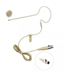 Headset Microphone 3 Pin Mini XLR Head Microphone for AKG Samson Wireless System - Picture 1 of 6