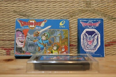 Dragon Quest 2 II w/box manual Famicom Japan Nintendo Very Good- Condition! - Image 1 of 4