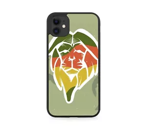 Funda Teléfono Jamaicana Rastafari León Goma Leones Jamaica Colores Bandera J719 - Imagen 1 de 2