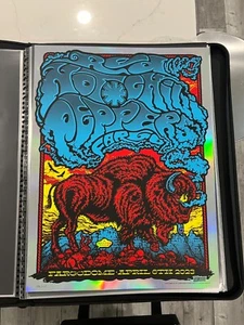 Red Hot Chili Peppers Poster Regenbogen Folie Fargo Ames 2023 xx/125 - Bild 1 von 6