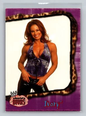Ivory #28 2002 Fleer WWE Absolute Divas - Image 1 of 2