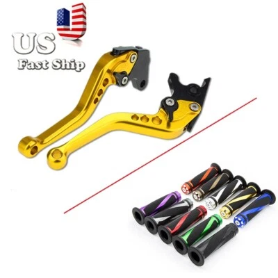 Palanca de freno de embrague corto stock en EE. UU. para empuñaduras Honda CBR1000RR/FIREBLADE 2004-07 Foto 1 de 4