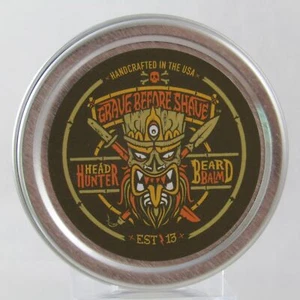 Head Hunter Beard Balm - by Grave Before Shave - Picture 1 of 1