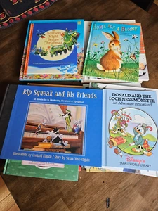 16 Book Lot: Illustrated Children's (Rhymes, Fairy Tales, Cartoons, Legends) - Picture 1 of 4