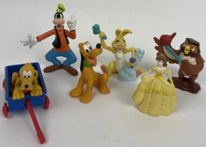 Disney Assorted Figure PVC Cake Topper Toy Vintage 3" Donald Duck Goofy Pluto + - Picture 1 of 10