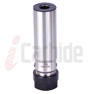 25MM STRAIGHT SHANK ER16 COLLET CHUCK TOOL HOLDR EXTENSION HOLDER LENGTH NEW - Picture 1 of 4