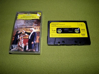 Mischa Maisky - Schumann Symphonie No. 2 / Cello Concerto DG Chrome Cassette NM - Image 1 of 2