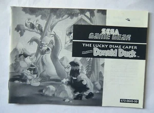 48337 Instruction Booklet - The Lucky Dime Caper - Sega Game Gear () 672-0645-50 - Bild 1 von 1