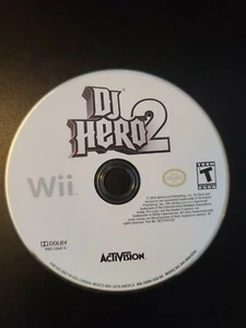 DJ Hero 2 (Nintendo Wii, 2010) DISC ONLY FAST FREE SHIPPING - Picture 1 of 1