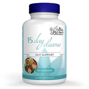 15 Day Cleanse - Gut and Colon Support | Free | Non-GMO | 30 capsules- - Picture 1 of 15