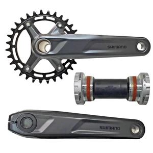 Shimano Deore MT511 1X MTB Crankset (142mm or 148mm) 1x12 Speed 32t 170mm w/ BB - Picture 1 of 8