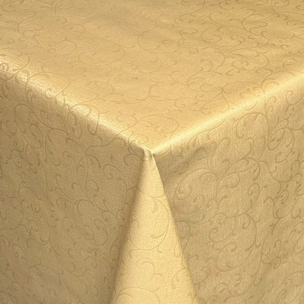 Grau-silberne Damast-Tischdecke Nach Maß – Milano-Design, Waschbar Bis 30°C, Bügelfrei, Für Innen & Außen, 120x190 Cm (andere Größen Wählbar)