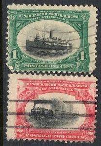 US Scott 294-295 gebraucht - CV 4$ - Bild 1 von 2