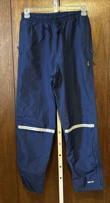 Pantalones para correr de lluvia Gore-Tex para hombre grandes azules talla 30x30 marca Roadrunner reflejo Foto 1 de 4