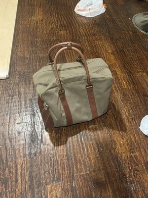 Canvas Weekender Duffel Bag – Great Condition - Image 1 of 4