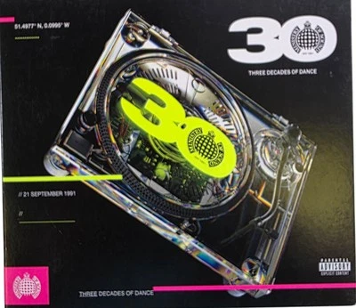 Ministry of Sound 30 Three Decades of Dance 3 x CD Album Compilation 2021 mixed - Image 1 of 4