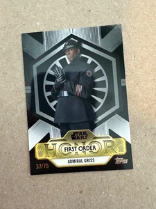 2025 Star Wars Meiyo Admiral Griss Parallel /75 FH-1 - Picture 1 of 2
