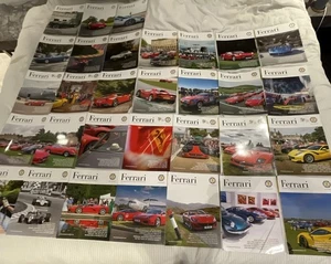 FERRARI OWNERS CLUB MAGAZINES 2020 - 2025, issue 215 to 246. Total of 31 issues! - Picture 1 of 9