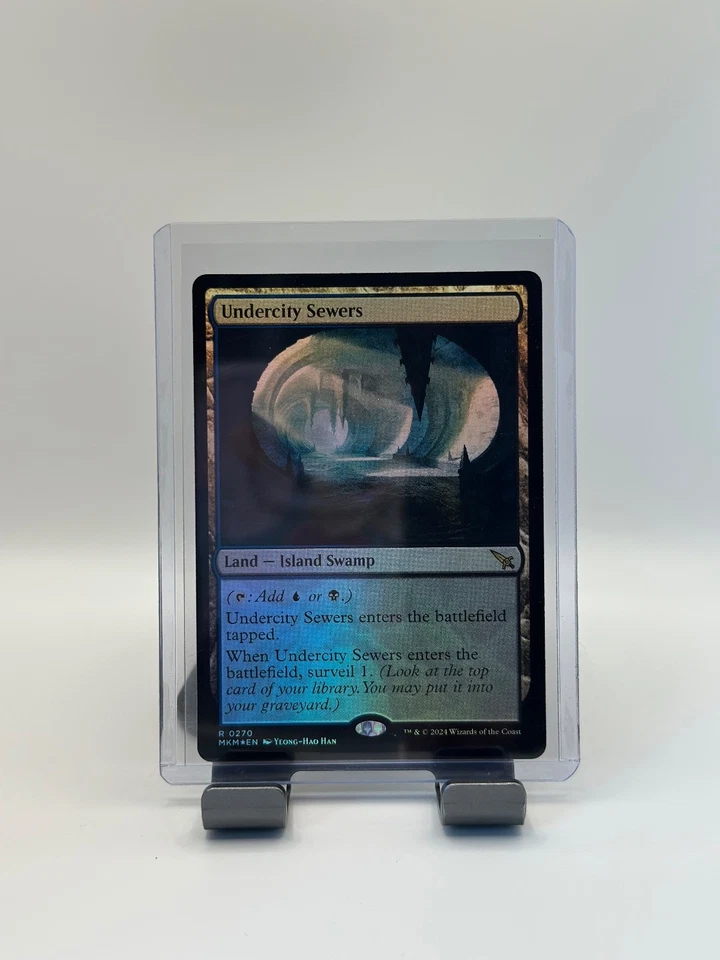 MTG, Undercity Sewers FOIL 270 NM Murders at Karlov Manor Foil - Image 1 of 1