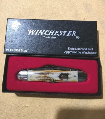 Cuchillo Winchester 1991 Stag Whittler W15 3902 Foto 1 de 4