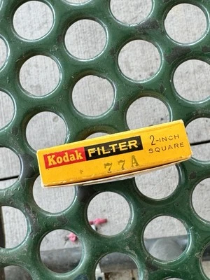 Kodak 2” Square Filter Vintage 77A Yellow - Image 1 of 3