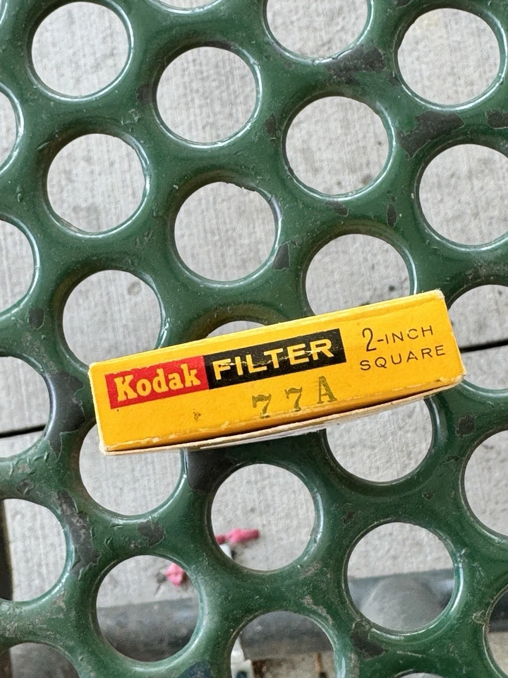 Kodak 2” Square Filter Vintage 77A Yellow - Image 1 of 3