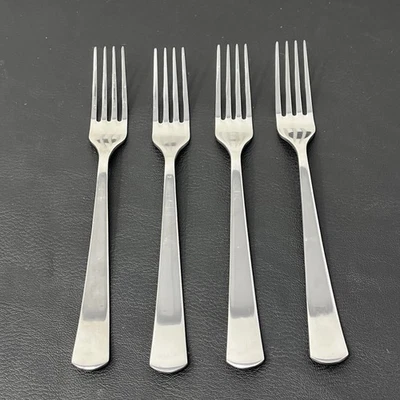 Garfo de salada Ikea Sedlig talheres 22458 aço inoxidável 7,25" lote de 4 - Imagem 1 de 4