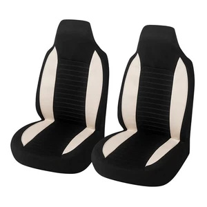 Car Front Seat Covers, Bucket One-Piece Auto Front Seat Protectors, 2PCS Prem... - Picture 1 of 6