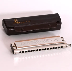 Hohner CHROMONIKA III 280 - C Dur armónica Chromonica 16 canales vintage - Imagen 1 de 13
