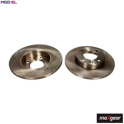 2x BRAKE DISC 19-0759 FOR VW SANTANA GOLF/II/Van SCIROCCO JETTA DERBY POLO/III - Image 1 of 4