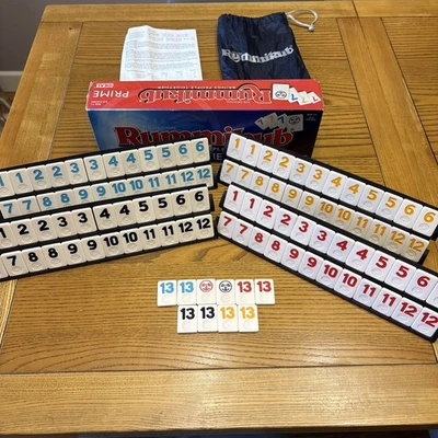 Rummikub Prime Board Game - Ideal - Complete & Good Condition - Image 1 of 4