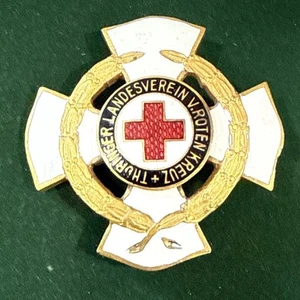 Verleihungsabzeichen / Kreuz THÜRINGER LANDESVERBAND DES ROTEN KREUZES - Bild 1 von 9