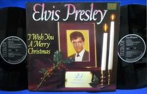 LP ELVIS PRESLEY - I WISH YOU A MERRY CHRISTMAS / 2-LP GERMAN RCA CL 89474 MINT- - Picture 1 of 6