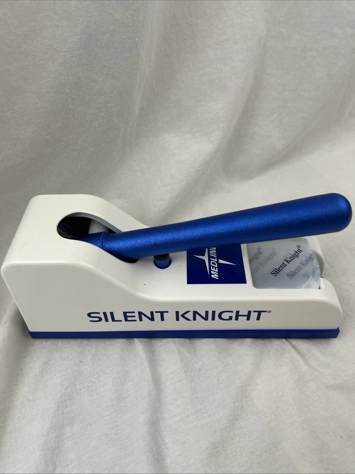 Medline Silent Knight Pill Crusher/Grinder with 20 Pouches - Image 1 of 3