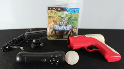 PlayStation 3 Move Bundle: Motion Controller + Schießaufsatz + The Shoot - Bild 1 von 4