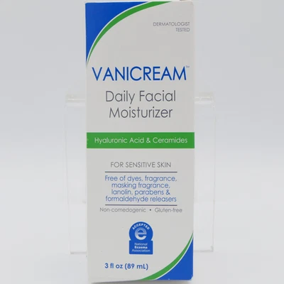 Vanicream Daily Facial Moisturizer w/ Hyaluronic Acid & Ceramides 3 oz - Image 1 of 4