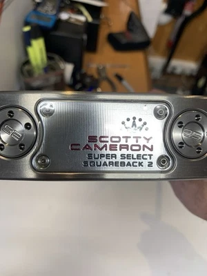 SCOTTY CAMERON "SUPER SELECT SQUAREBACK 2 LD" COUNTER BALANCED PUTTER, 38", NEW! - Image 1 of 4